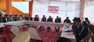 खरीदा में समीक्षा बैठक 